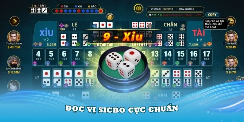 Đọc vị sicbo